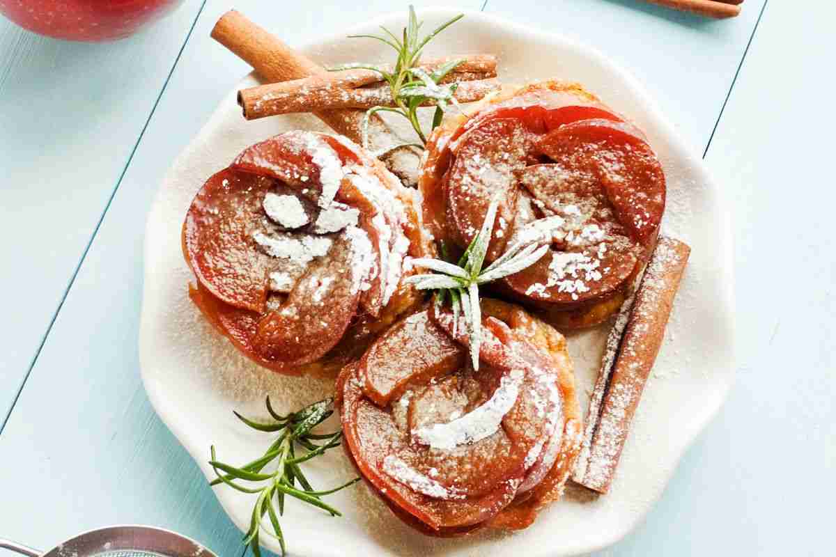 Ricetta tarte tatin di sfoglia alle mele