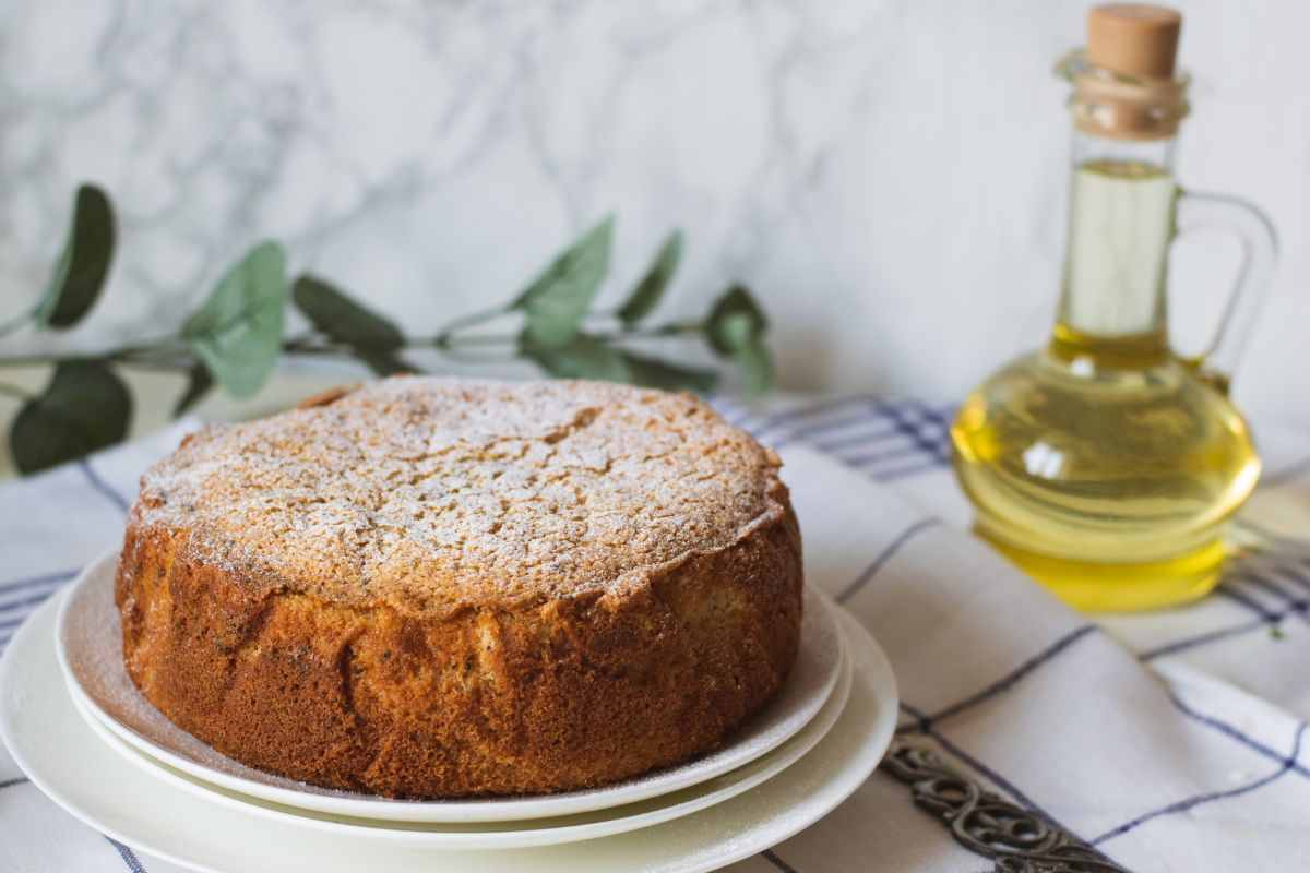 ricetta torta olio e vino