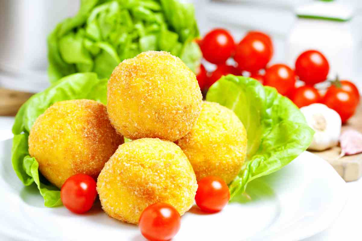 Arancini al burro per la ricetta del giorno