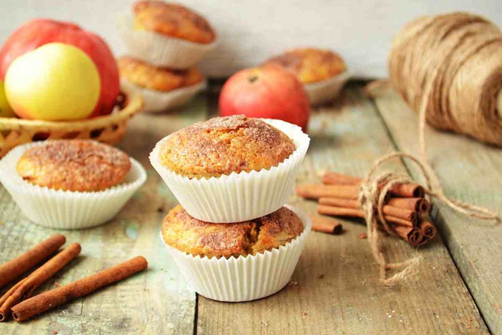 Muffin alla mela e cannella 