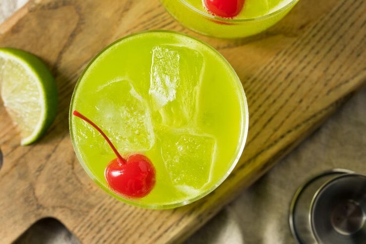 Ricetta Midori sour 