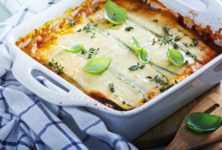 lasagna versione più leggera