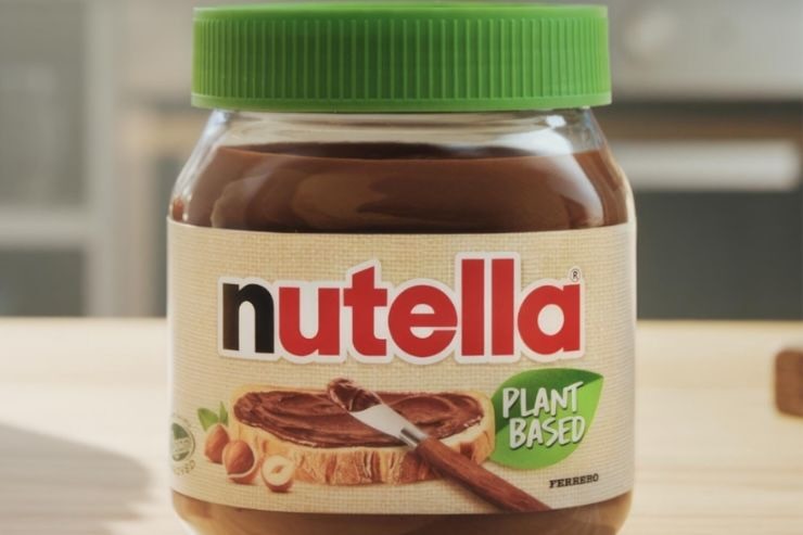 Gli ingredienti della Nutella Vegana 