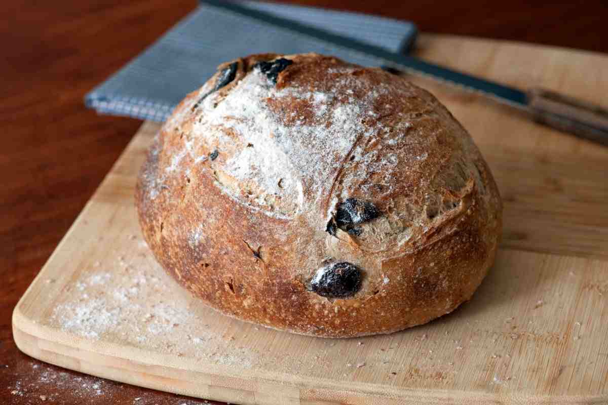 ricetta pane olive