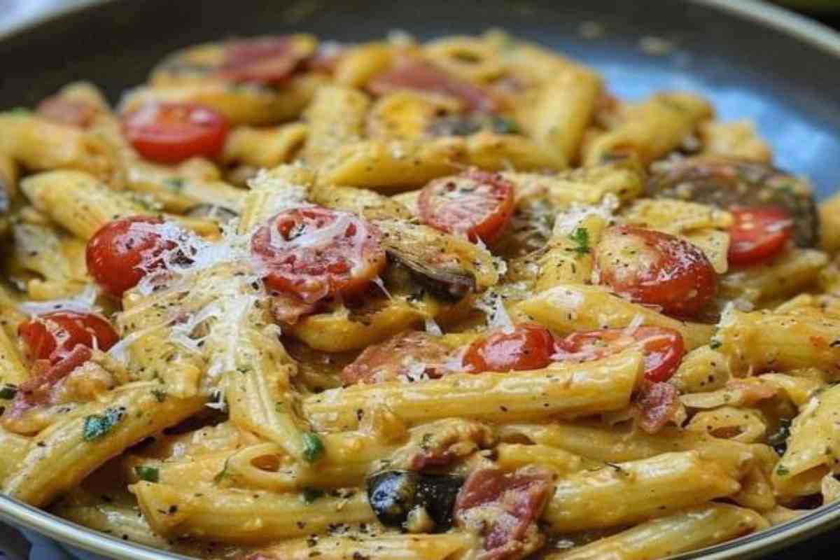 ricetta pasta con melanzane e robiola