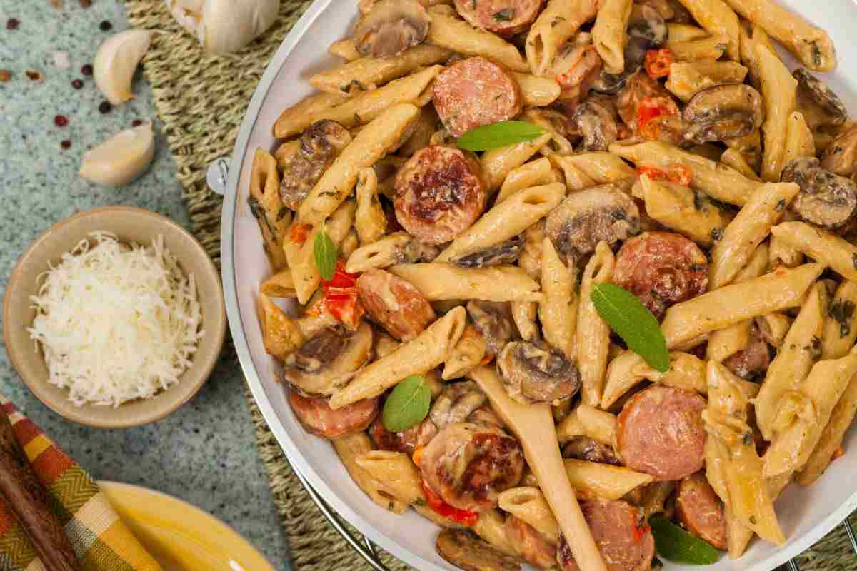 ricetta pasta ingredienti autunno