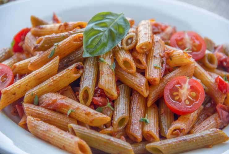 pasta con il pesto diversa