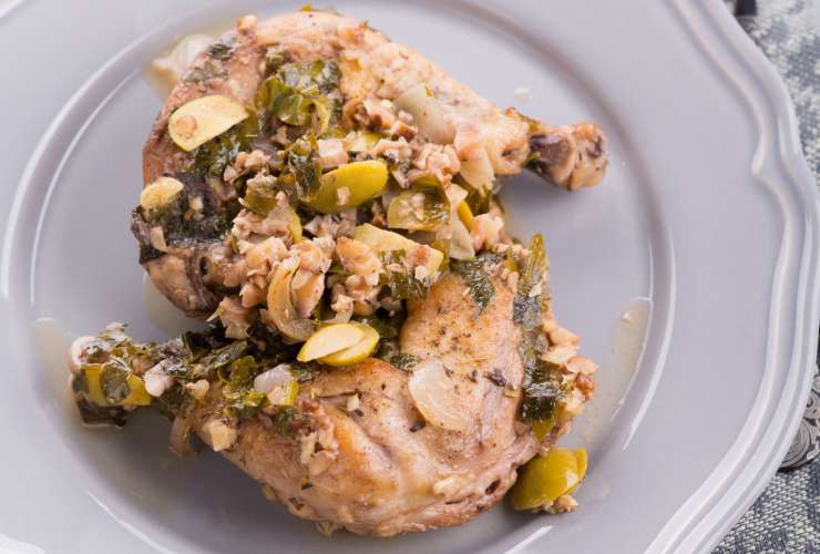 pollo alla cacciatora in bianco