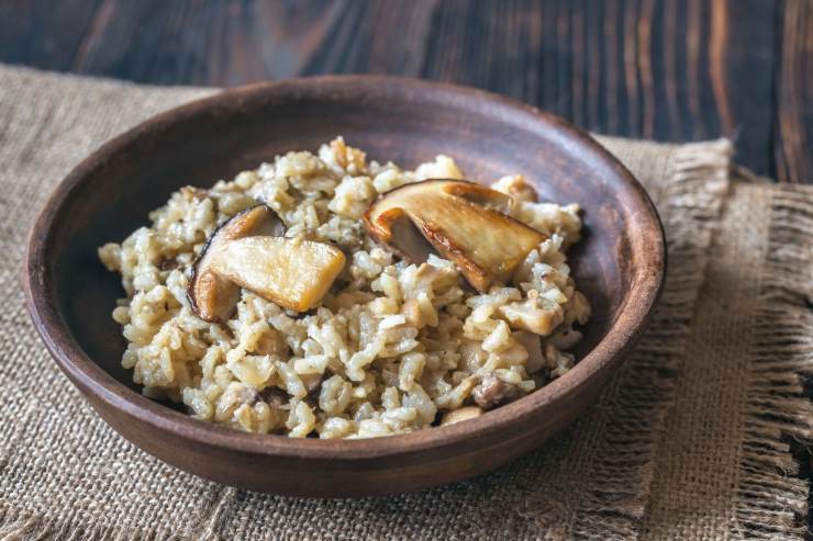 risotto ai funghi