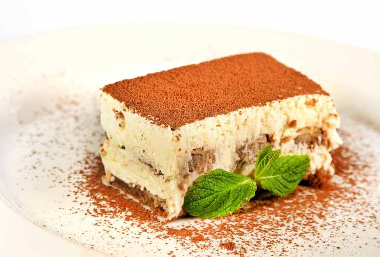 tiramisù light poche calorie