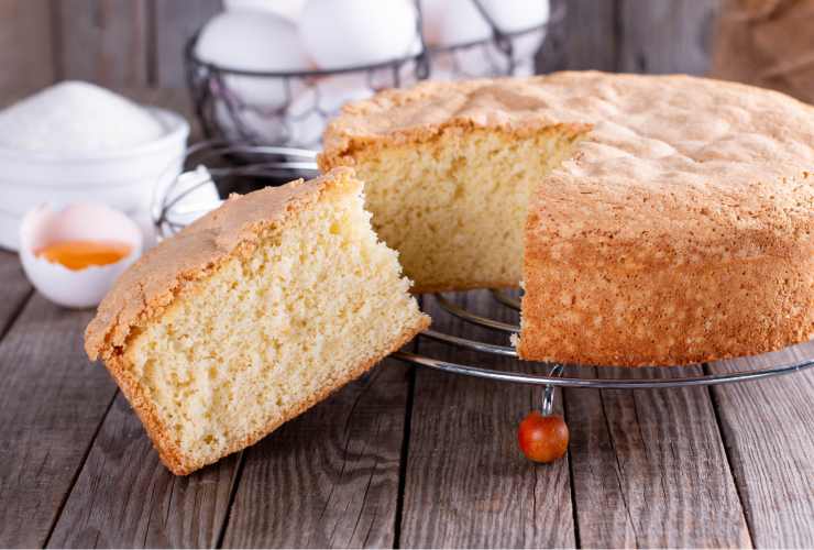 capovolgere torta a testa in giù