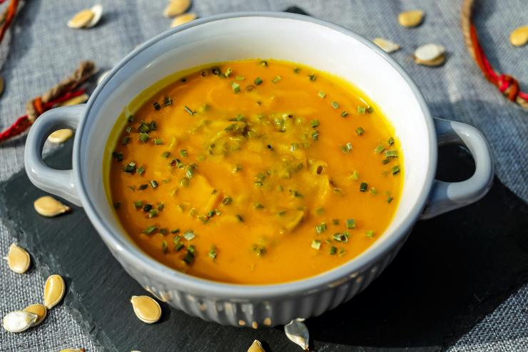 come preparare una zuppa di zucca