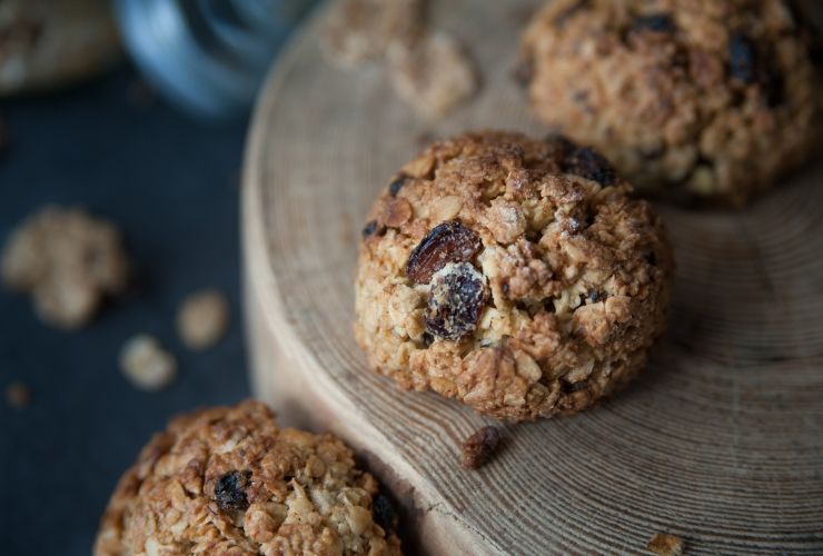 Biscotti muesli e banane ricetta