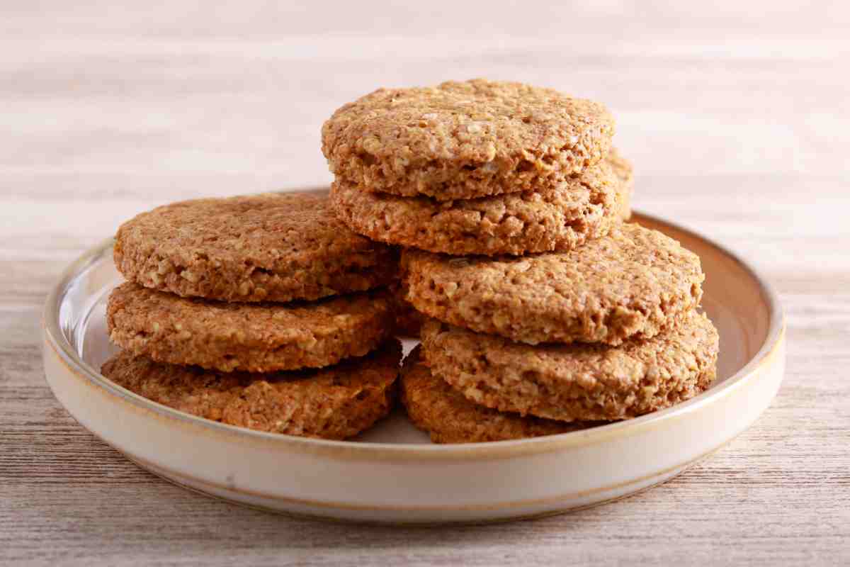 Biscotti avena e noci ricetta