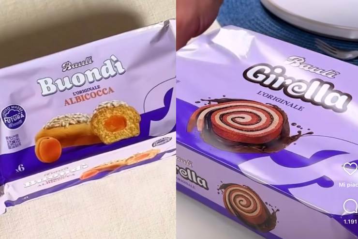 Nuove confezioni delle Girelle e dei Buondì Motta