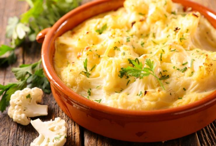 Come fare cavolfiori gratinati