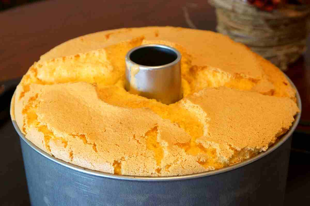 Chiffon cake al limone