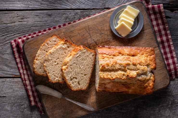 Pane alla birra e burro