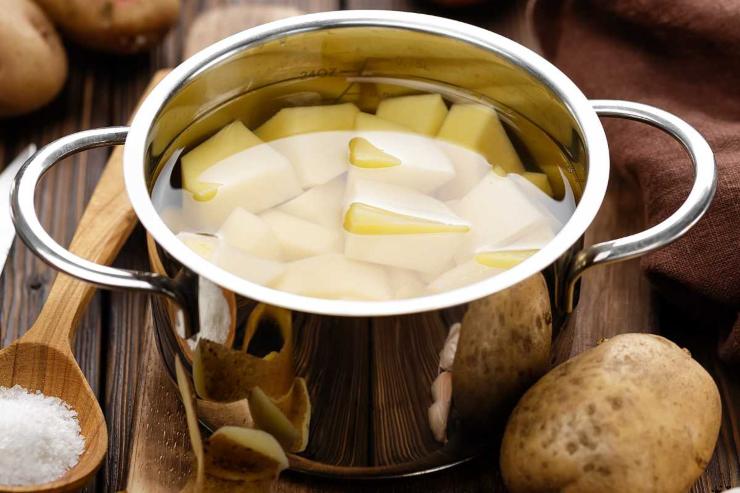 Come evitare l'ossidazione della patate