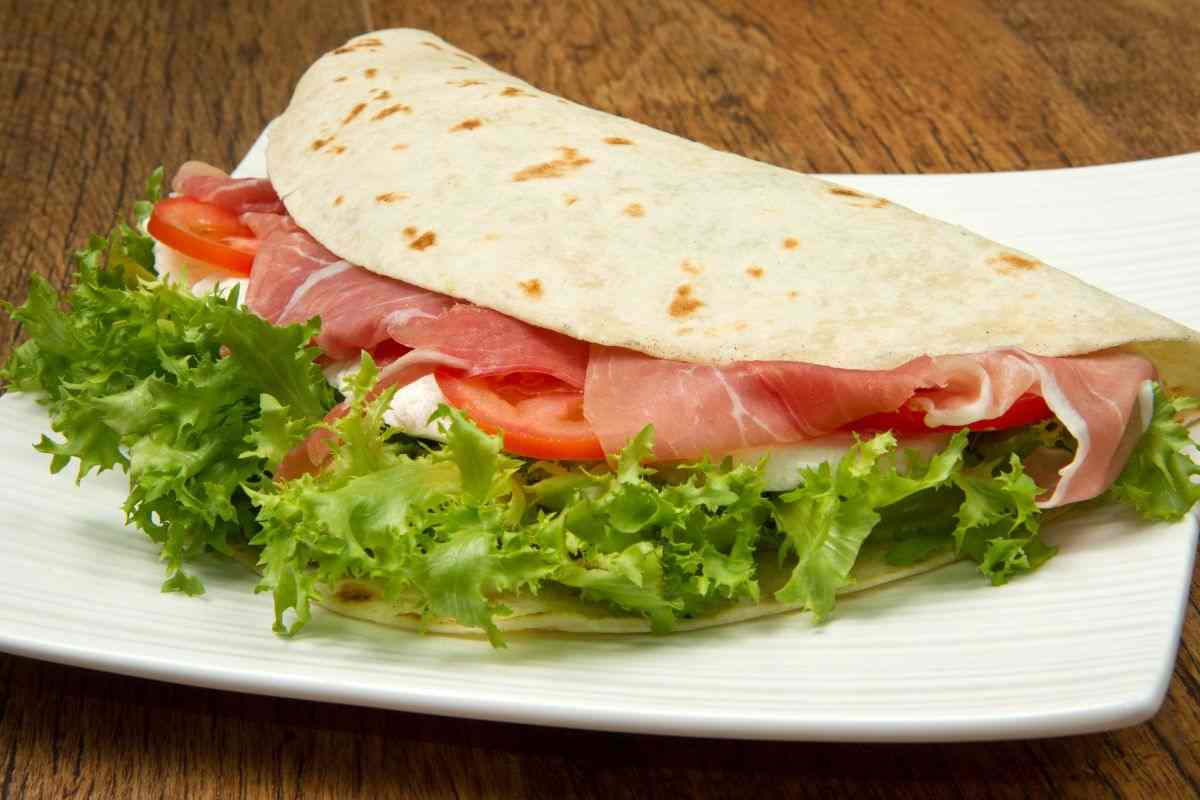 Ricetta piadina speciale