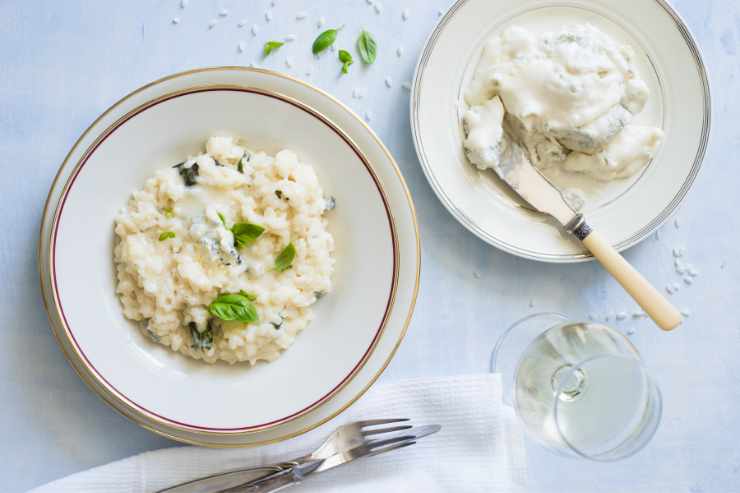 Risotto con il gorgonzola