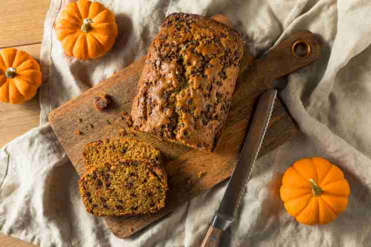 Torta zucca e gocce di cioccolato ricetta