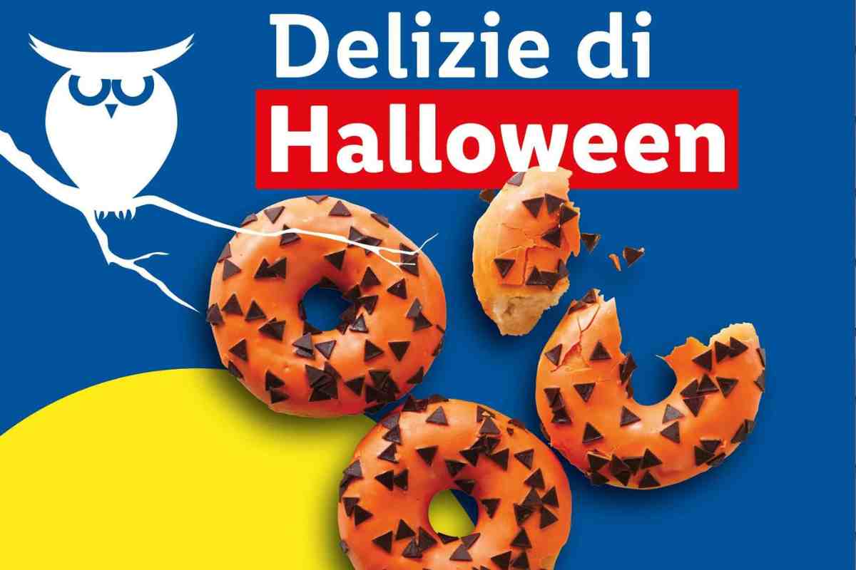 Volantino Lidl dolciumi Halloween