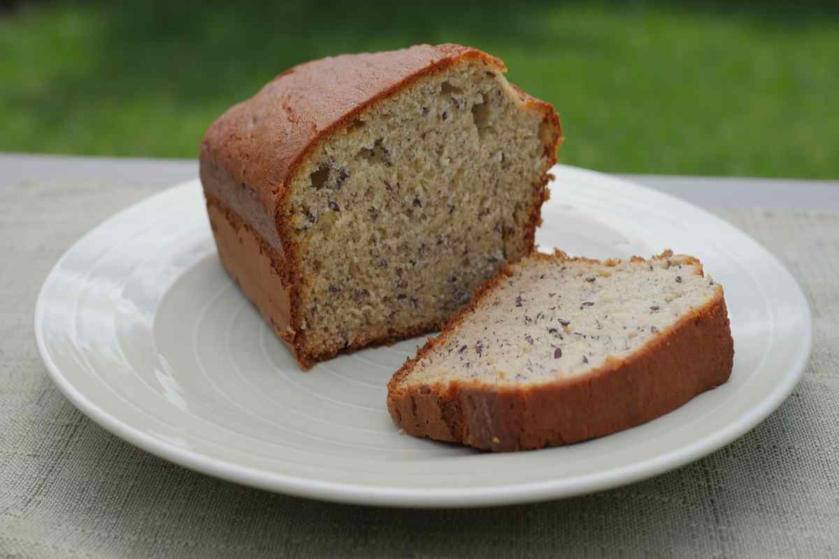 banana bread senza zucchero