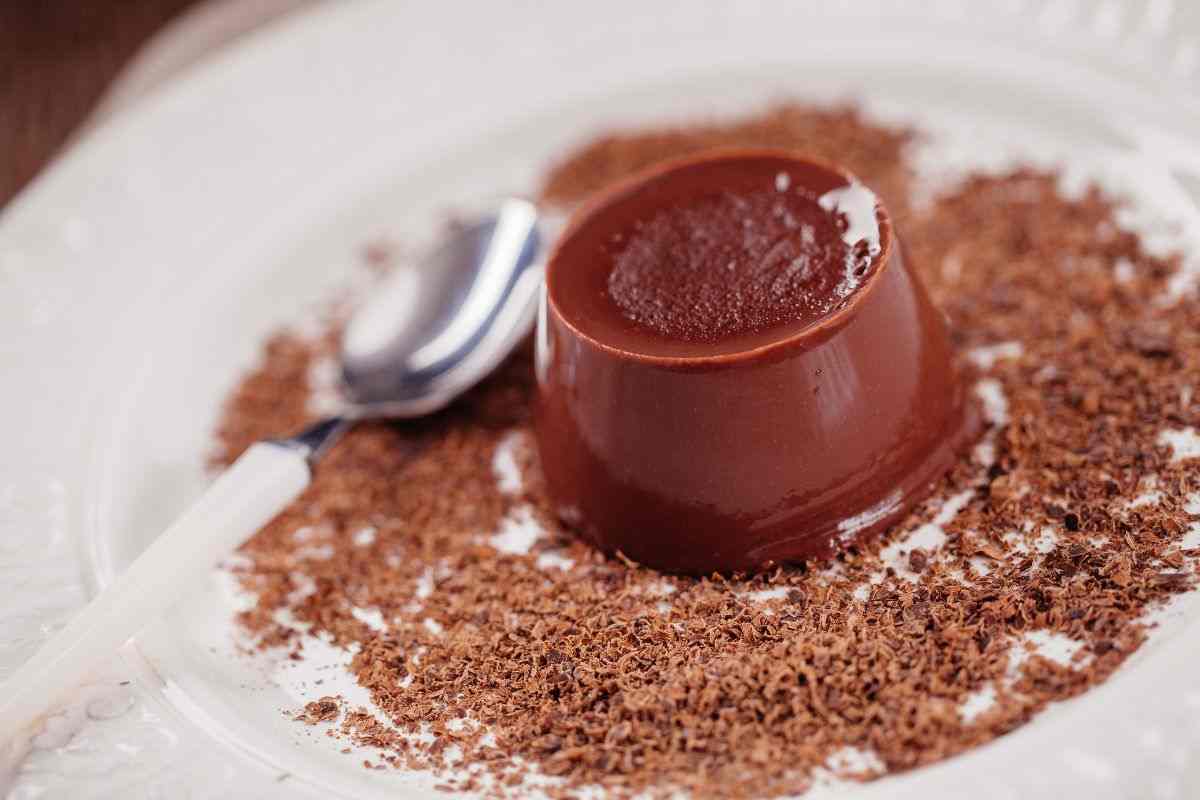 ricetta budino facile cioccolato