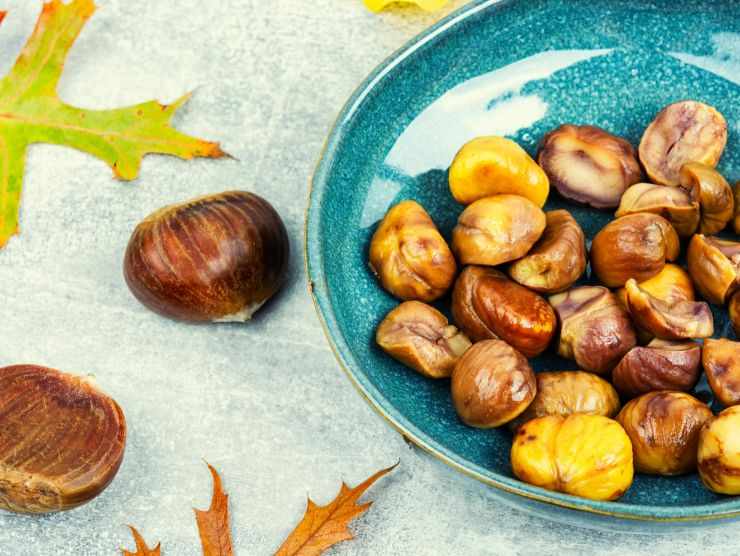 come sbucciare castagne velocemente