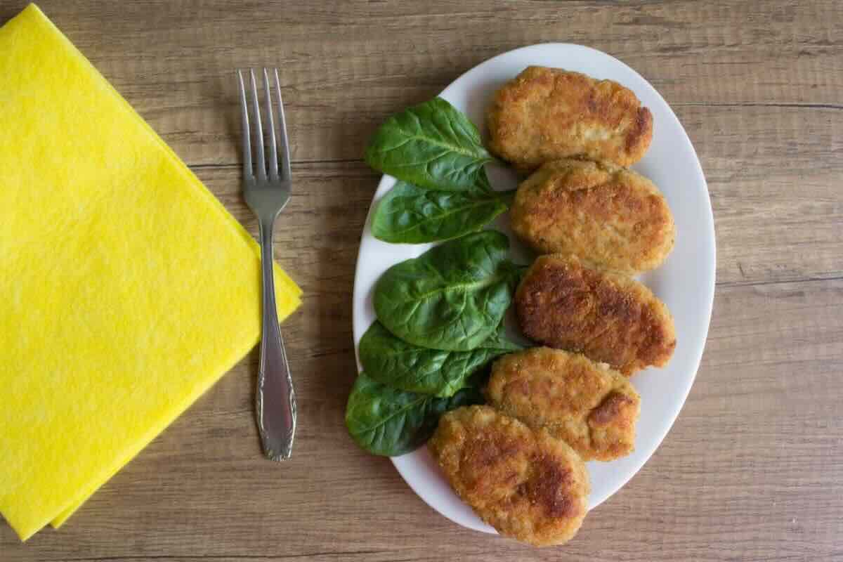 Spinacine di pollo fatte in casa