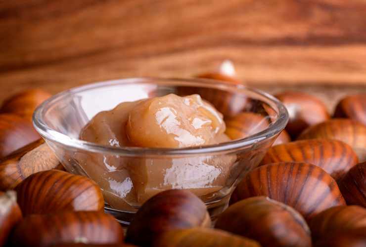 marmellata di castagne fatta in casa