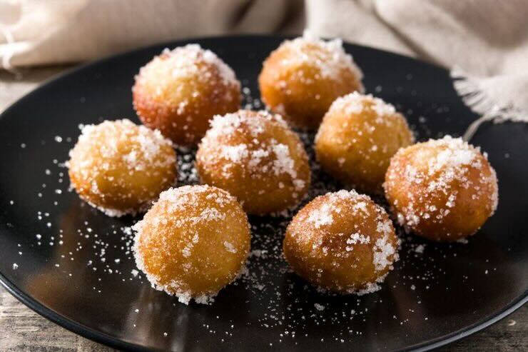 Frittelle all'arancia