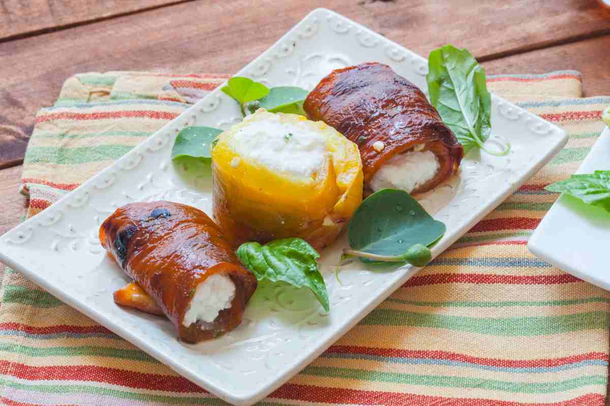 involtini di peperoni ricetta