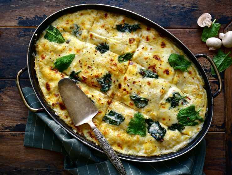 ricetta pasta al forno al ragù bianco