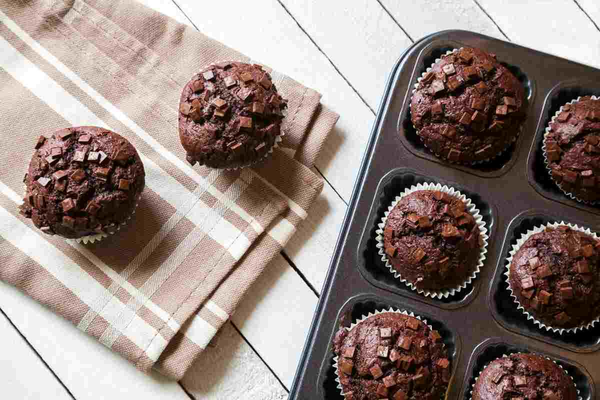 ricetta muffin cioccolato americani