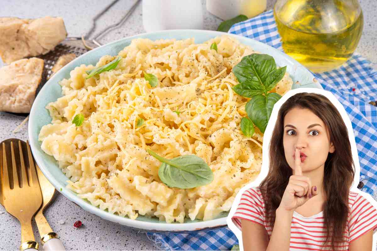 Tutti vanno matti per la pasta in bianco, ma questo ‘segreto’ lo conoscono in pochi: come renderla davvero cremosa