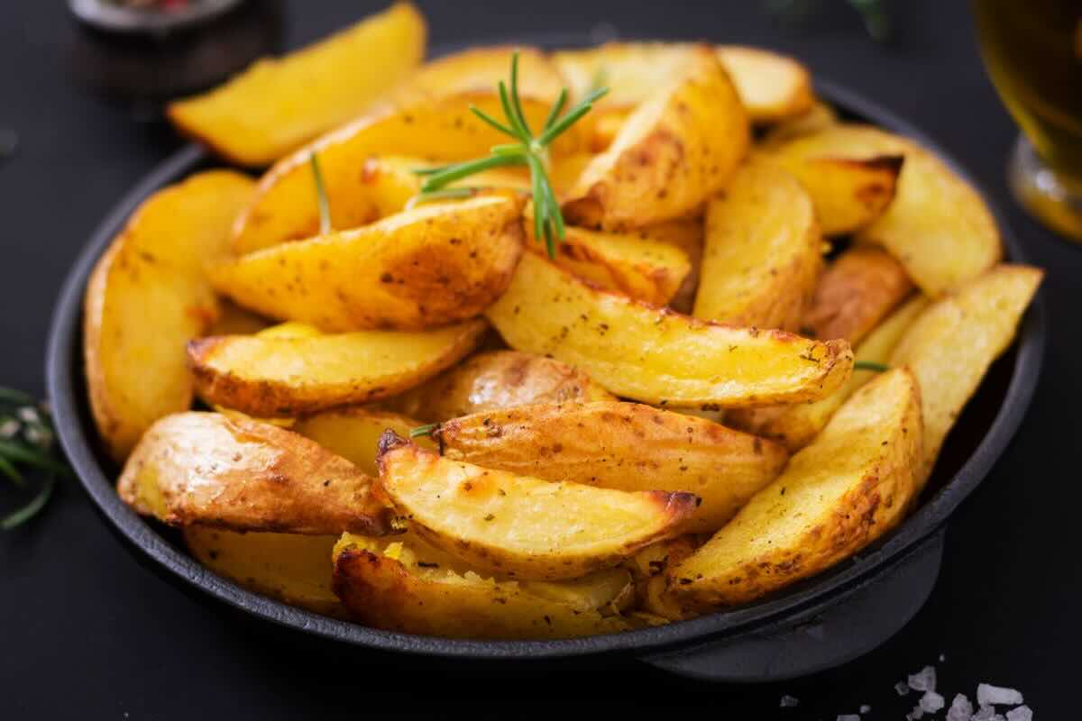 Segreto patate al forno croccanti