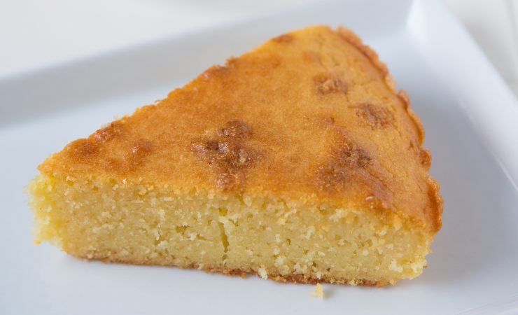 fetta di torta di polenta