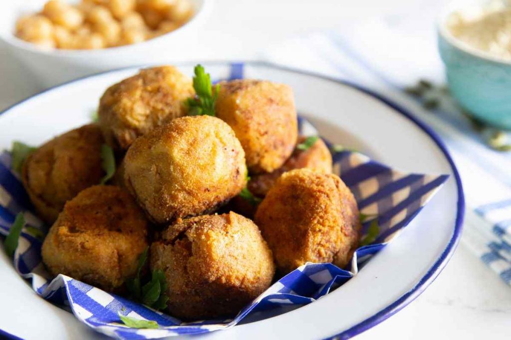 polpette di ceci vegetariane