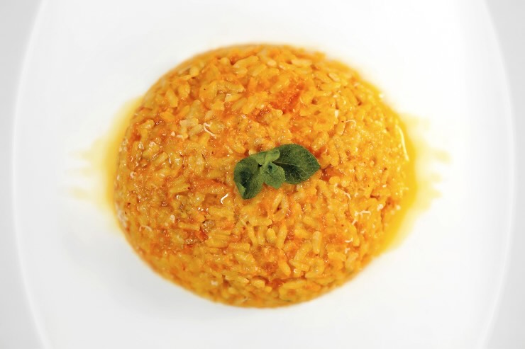 ingredienti e preparazione risotto con la zucca cremosissimo