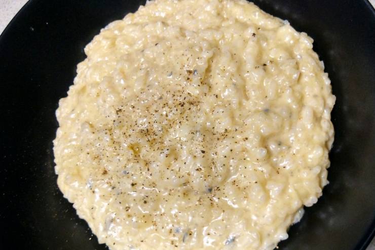 ricetta risotto con noci e gorgonzola