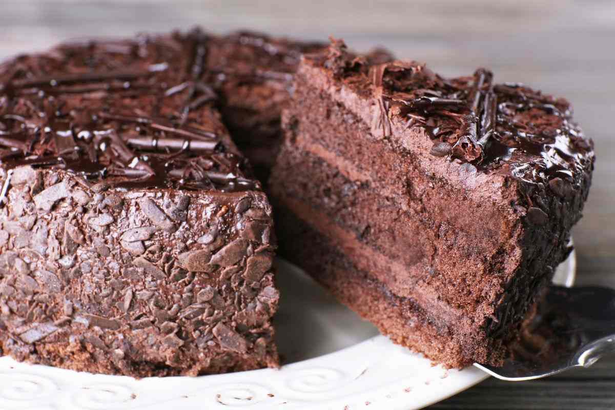 torta al cioccolato