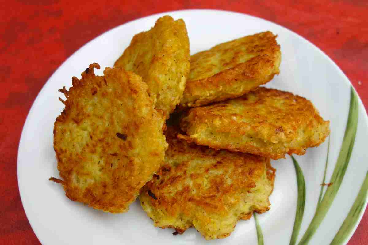 Frittelle di patate e cipolla