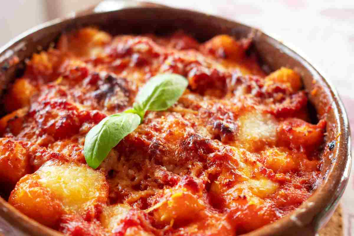 Gnocchi alla sorrentina classici