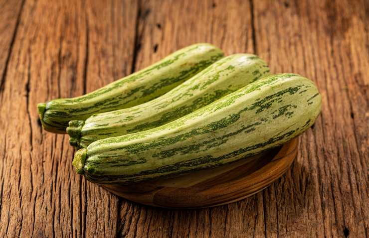 Tre zucchine