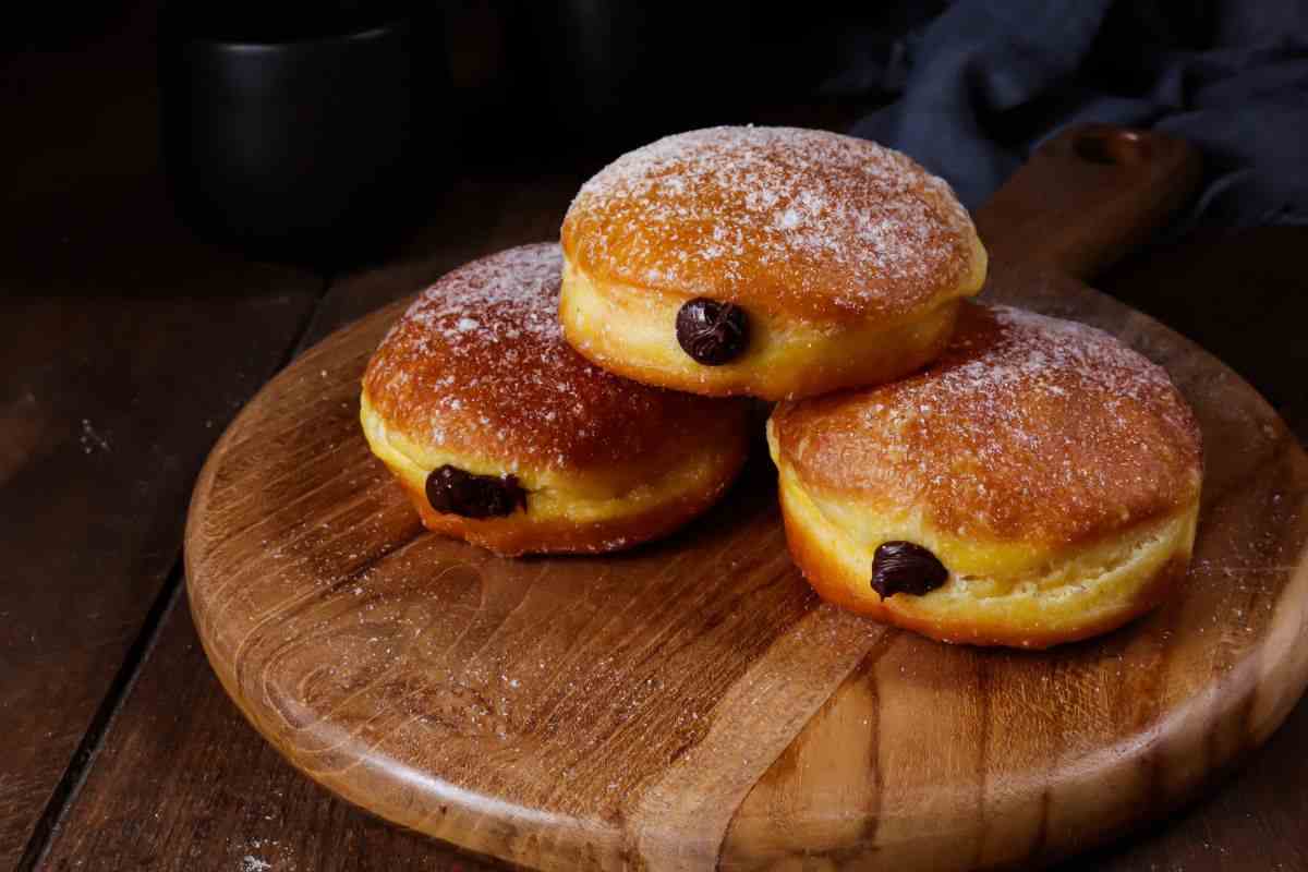 bomboloni cioccolato