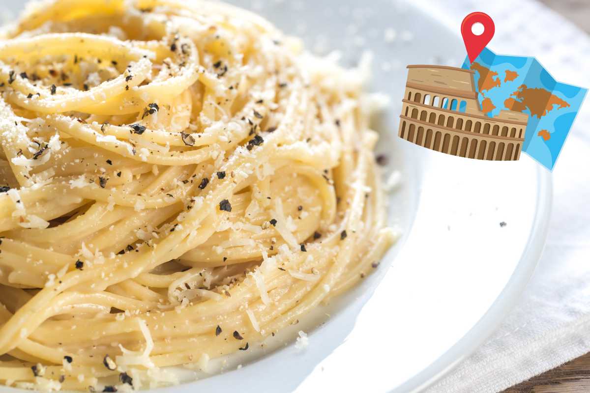 cacio e pepe colosseo