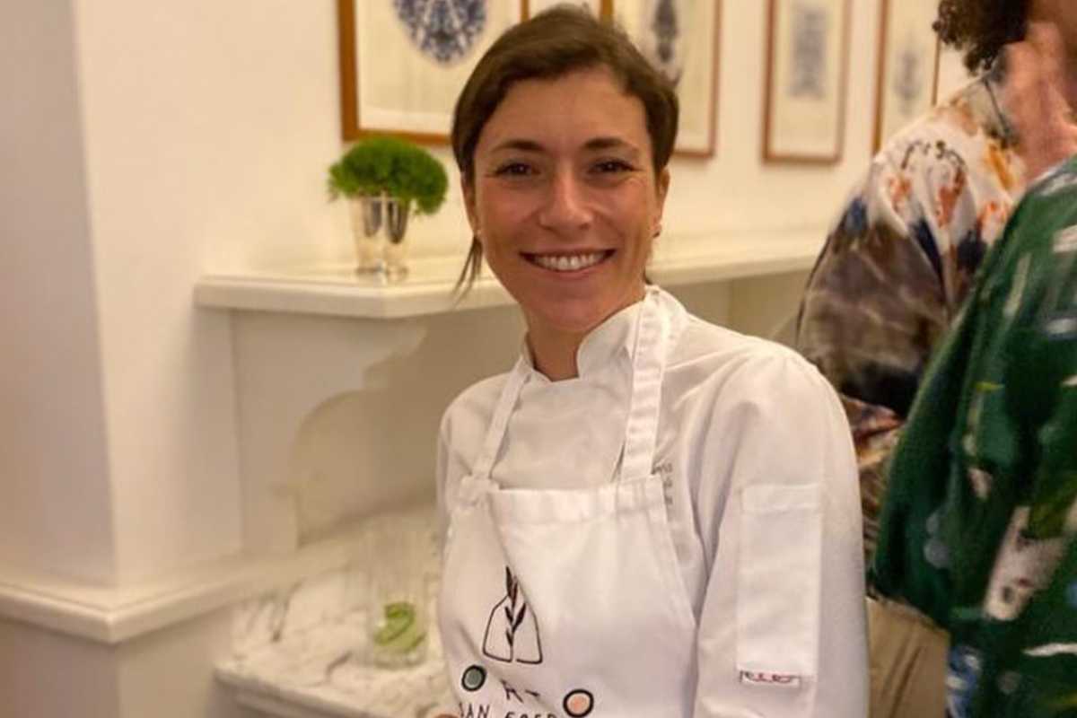 una donna chef