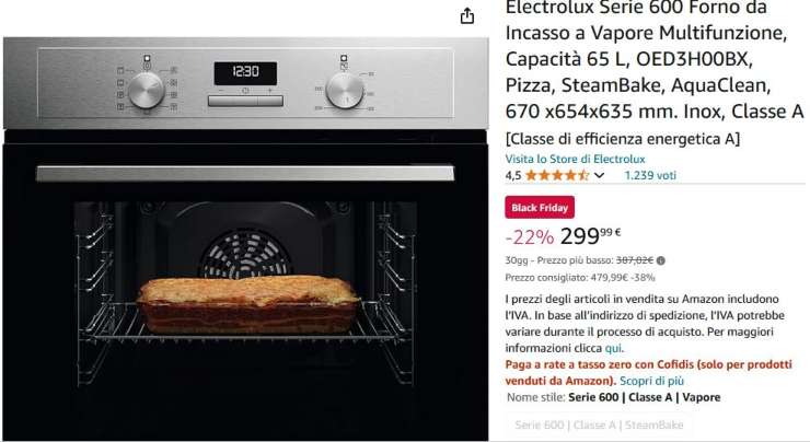 forno electrolux